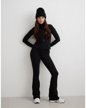 Aim'n Wärmende flare-tights tall - Schwarz