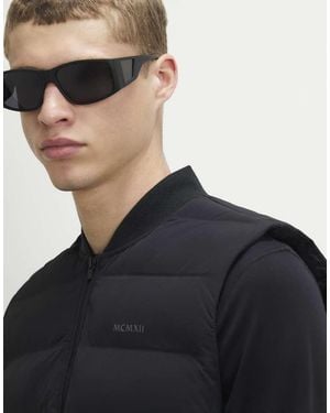 River Island Muscle Fit Mcmxii Gilet - Black