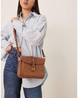 Accessorize Padlock Crossbody Bag - Grey