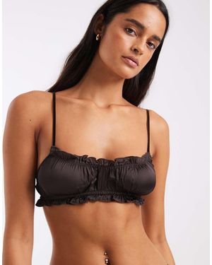 Free People Sleigh All Day Bralette - Black