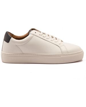 Thomas Crick 'Evers' Casual 6 Eyelets Trainer Trendy Shoes - White