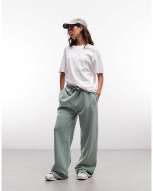 Good For Nothing Straight Leg Sweatpants - White