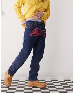 ICECREAM Running Dog Denim Jeans - Blue