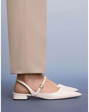 Charles & Keith Roxane Slingback Mary Jane Flats - Blue