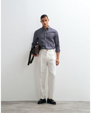 Tommy Hilfiger Cotton Flex Poplin Shirt - Blue