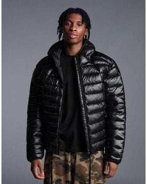 Bershka Ultralight Padded Jacket - Grey