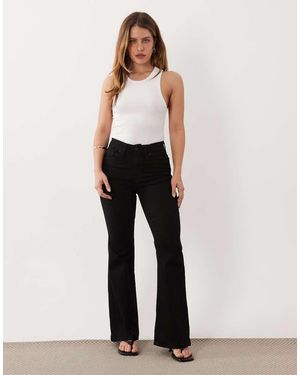 Good American Petite Good Flare Jeans - Grey