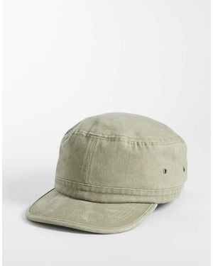 ASOS Cappellino Kaki Slavato - Verde