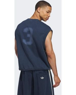 adidas Originals Originals Trefoil Vest - Blue