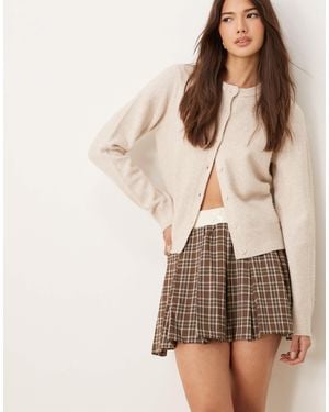 Miss Selfridge – eleganter minirock - Grau