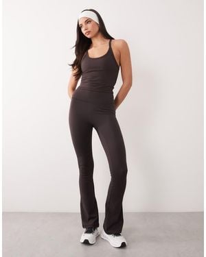 4505 Icon High Waist Slim Kick Yoga legging - Blue