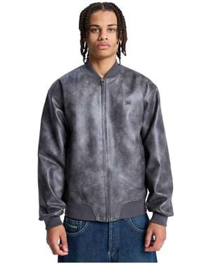 DC Shoes Ghost Bomber Bomber Jacket - Blue