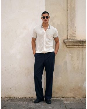 Tommy Hilfiger Open Knit Shirt - White