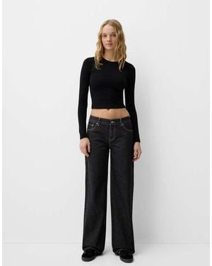 Bershka Boyfriend Jeans - Black