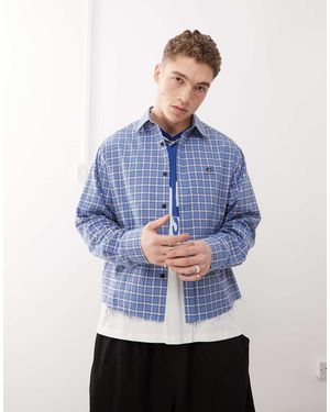 Collusion Long Sleeve Check Shirt - Blue