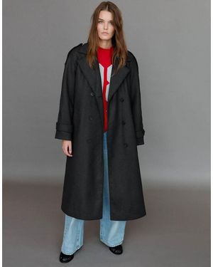 Pull&Bear Trench - Grigio