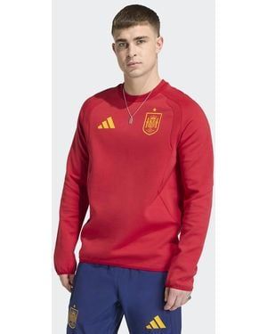 adidas Originals Spain Tiro Travel Crew Jumper - Red