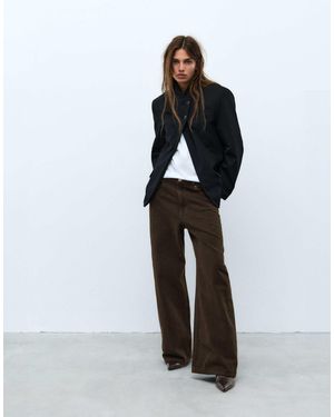 Pull&Bear Baggy-jeans - Schwarz