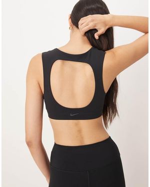 Nike Nike Zenvy Training Light Support Sports Bra - Black