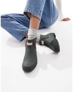 HUNTER – original – chelsea-stiefel - Blau