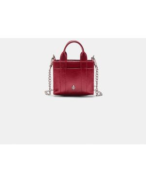 Stradivarius Mini Tote Bag - Red