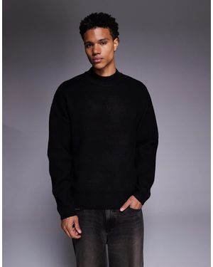 ADPT Crew Neck Knit Sweater - Blue
