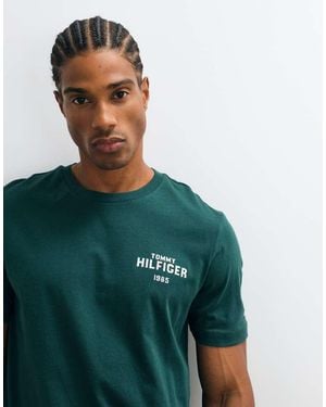 Tommy Hilfiger 1985 Graphic Logo T-shirt - Green