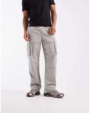 Hollister baggy Cargo Trousers - Grey