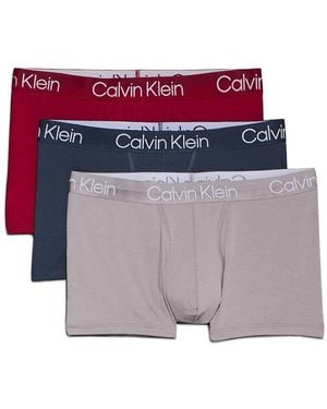 Calvin Klein Modern Structure 3 Pack Trunk - Multicolour