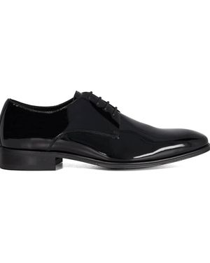 Dune Satchel Derby Shoes - Black