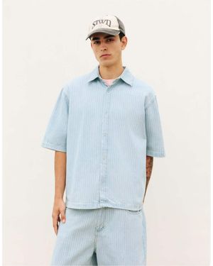 Pull&Bear Camicia - Blu