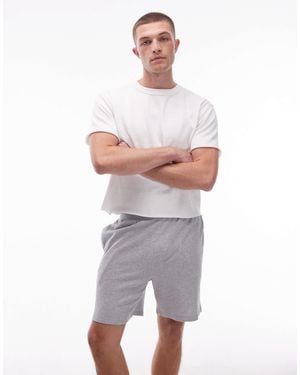 Lacoste Waffle Loungewear Shorts - White