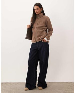 Regatta Cosy Frankie Borg Full Zip Fleece - Brown