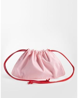 ASOS Pouch Clutch Bag - Pink