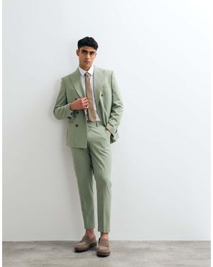 ASOS Tapered Suit Trousers - Green