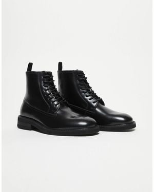 ASOS Lace Up Boots - Black