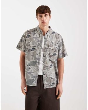 Santa Cruz Nico Short Sleeve Shirt - Grey