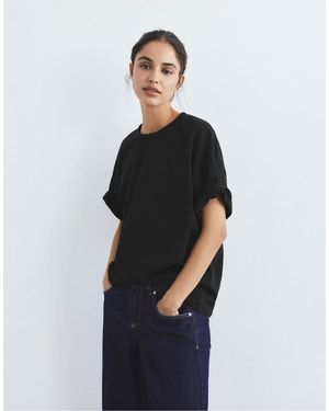Pull&Bear Oversize Short Sleeve T-shirt - Blue