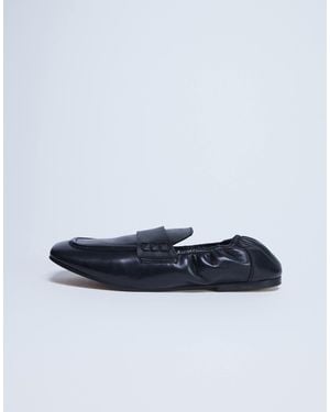 TOPSHOP – brooks – loafer aus echtleder - Blau