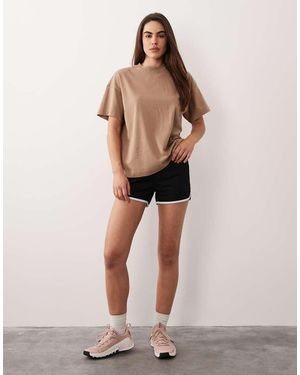 4505 Camiseta Beis Extragrande De Tejido Grueso De Secado Rápido De Algodón Icon De -Neutro - Multicolor