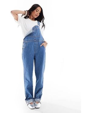 ASOS Peto Vaquero De - Azul