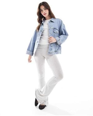 Hollister Chaqueta Vaquera Extragrande De - Azul
