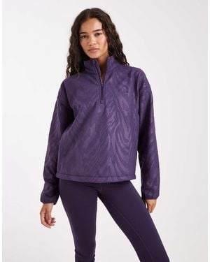 adidas Originals Adidas Training Polar Fleece Pullover - Purple