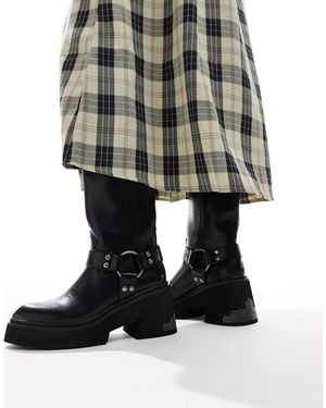 Buffalo Biker Boot - Black