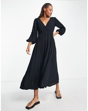 Iisla & Bird Kimono Beach Maxi Summer Dress - Blue