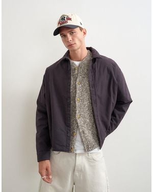 TOPMAN Oversize-hemdjacke mit wattierung - Blau