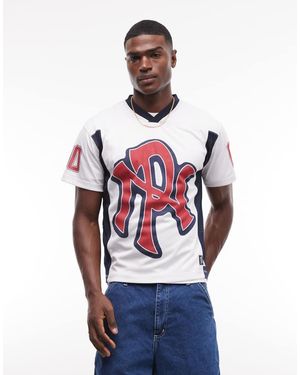 No Problemo Nyp Sports Jersey With Logo Back Print - Blue