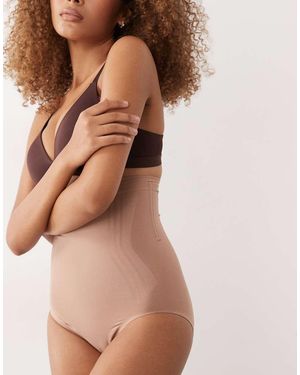 Spanx Braguitas De Talle Alto Sculpt Gofigure De - Marrón