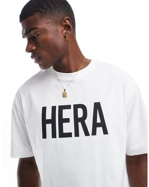 HERA Label Oversized T-Shirt - White