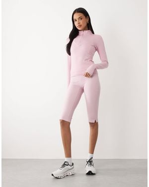 Gina Tricot Mix And Match Yoga Capri Leggings - Pink